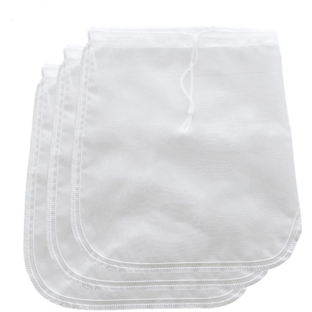 4 bolsas coladoras de yogur malla filtro de cocina alimentos extra grandes
