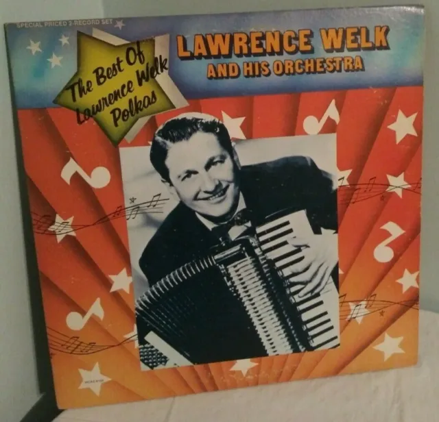 Lawrence Welk And His Orchestra The Best Of Polkas 2 Albumb Set