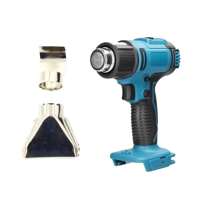 Pistolet à air chaud sans fil 2500 W buse incurvée portable buse plate sèche-