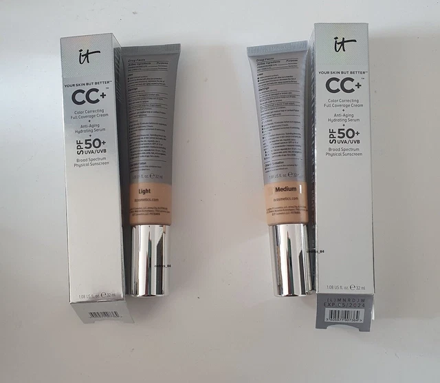 IT CC COLOUR CORRECTING CREAM SPF50+ YOUR SKIN BUT BETTER 32ml FAST DISPATCH
