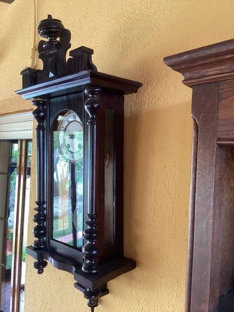 reloj antiguo de pared, funciona perfectamente. 2