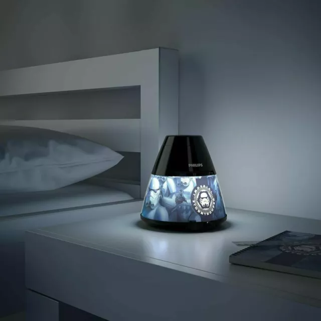 Philips LED Star Wars 4,5 V Kinder Nachtlicht und Projektor 0,1 W schwarz 3