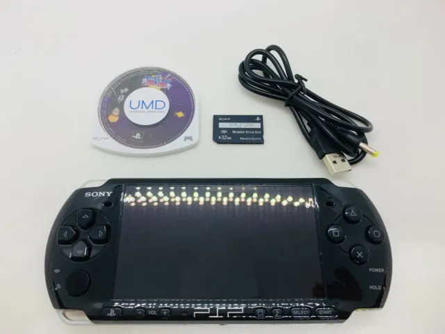 Sony PSP 3000 Playstation Portable - Piano Black TESTED Please