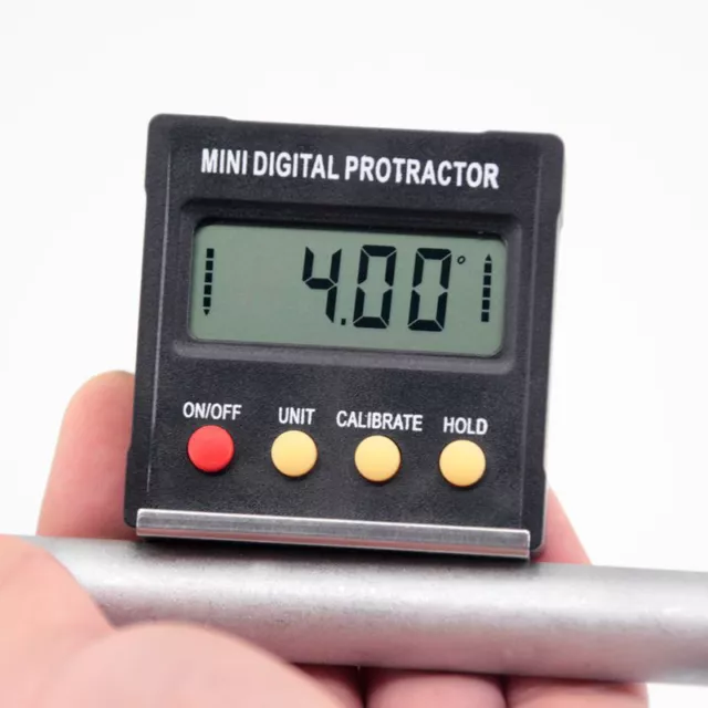 Digital Inclinometer Level Box Protractor Angle Finder Bevel Gauge 0~360°