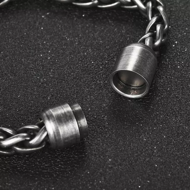 Bracelet rétro en acier inoxydable qualité bijoux pour hommes A813 3