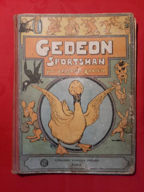 ancien livre Gedeon Sportsman par benjamin rabier