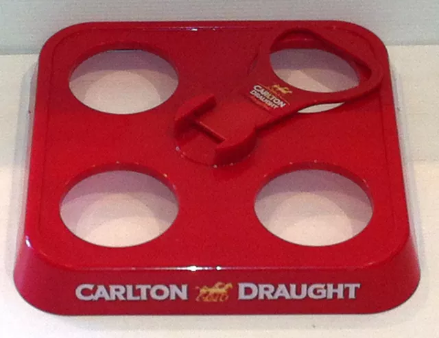 Carlton Draught 4 Drink Carry Tray