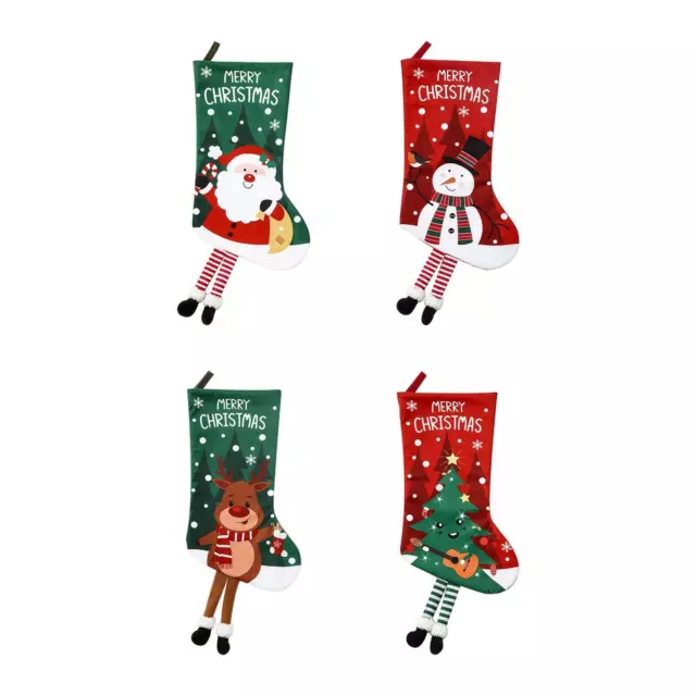 Calze di Natale Forniture di calzini di novità natalizie, decorazione di