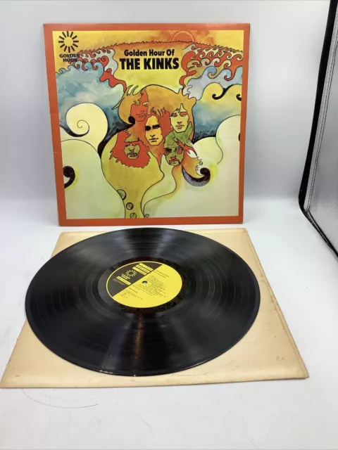 The Kinks LP - Golden Hour Of The Kinks  Vinyl - First UK Pressing - GH501 A1/B1