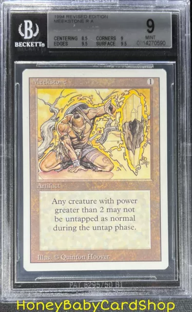 MTG 3rd Edition Revised 1994 Meekstone BGS 9.0 MINT Old School 93/94