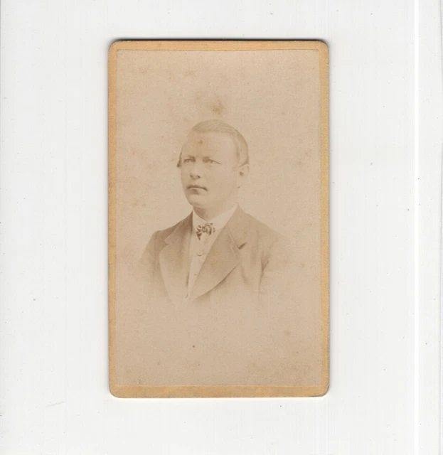 W. Zink CDV Foto Herrenportrait - Gotha 1870er