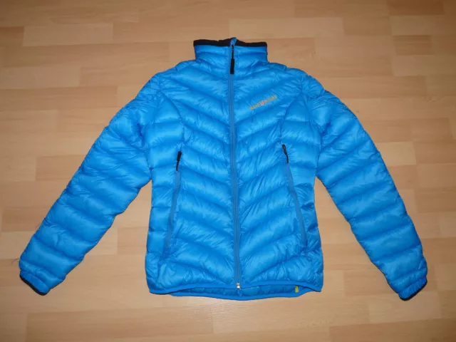 422 Waveboard Daunenjacke Daunen Jacke Down Jacket blau Gr 34 36  S w NEU