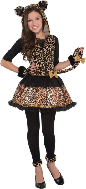 Amscan Sassy Spots Leopard Fancy Dress Costume ages 10-12 years