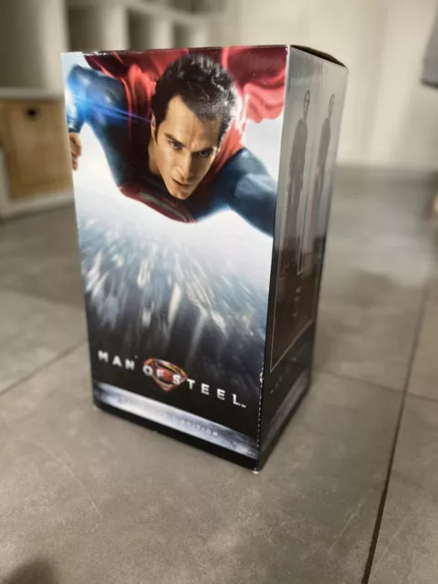 Man of Steel Coffret steelbook Collector Édition limitée 3D Blu-Ray Statue neuf