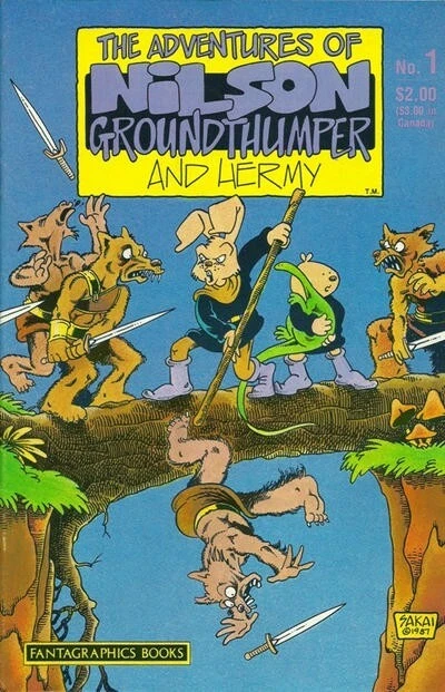 Critters Special 1 Nilson Groundthumper Hermy Usagi Yojimbo Stan Sakai Albedo VF