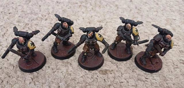 WARHAMMER 40000 BLACK Templars Primaris Space Marine Reivers - Well ...