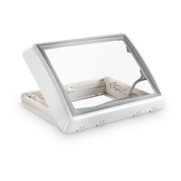 Dometic Mini Lucernario 40x40 Cm - Bianco, Per Camper E Van, Apertura In 3 Posizioni - Foto 4