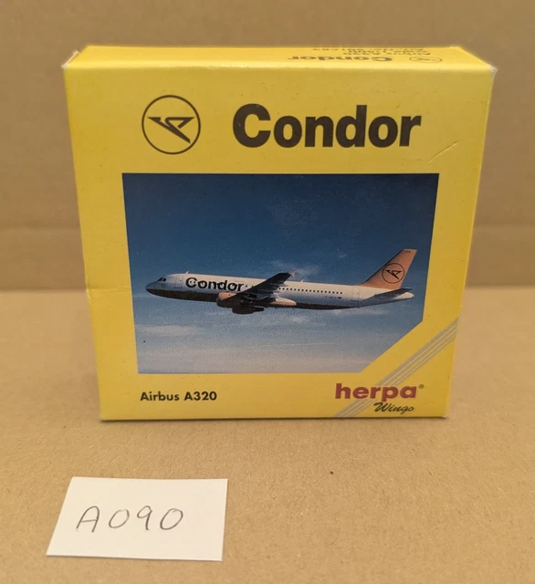 1:500 HERPA 534307 Condor Airbus A320 D-AICC mit OVP EUR 7,50 - DE