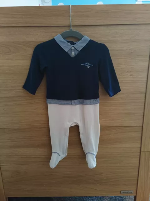 Mayoral Baby Grow Navy