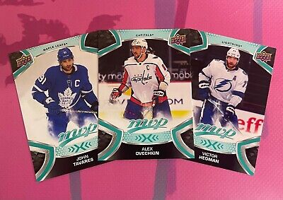 NEW! 2021-22 Upper Deck MVP Hockey -Green Base Cards - Pick Your Player! - 1-200