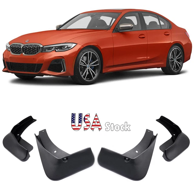 Car Mudguard Mud Flaps Splash Guards Fender fit for BMW 3-Series Sedan 2019-2021