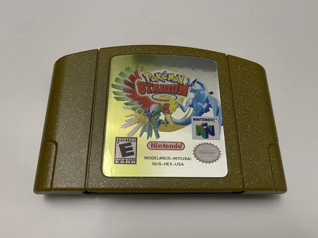 POKEMON STADIUM (Nintendo 64 N64, 2001) Cartridge Only Tested
