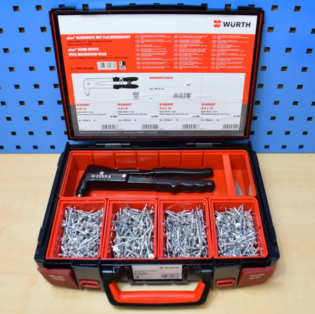 Acheter Kit d'outils pour écrous à rivets, ensemble de riveteuses