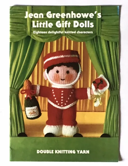 Jean Greenhowe's Little Gift Dolls,18 characters, Bride, Groom, Baby, Tree Fairy