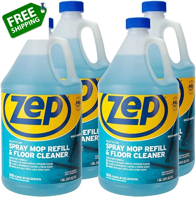 Industrial Multi-Surface Floor Cleaner - 1 Gallon, (Case of 4) ZUMSF128 - All-Pu