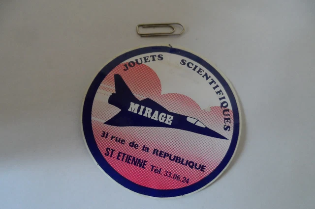 Jouet Avion Chasseur Tricolore En Bois - Quiralu Boislux 1938-1940 - France
