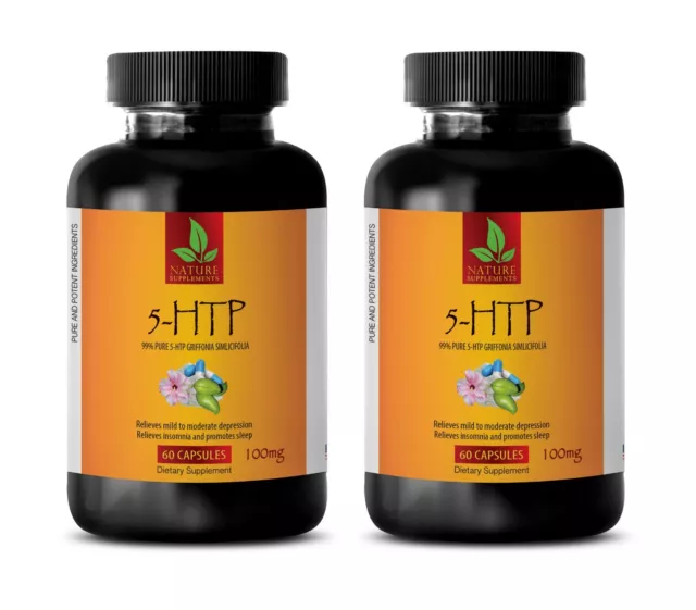 Suplementos de 5 hp - 5-HTP 100 mg - Pueden ayudarte a satisfacer tu apetito 2B