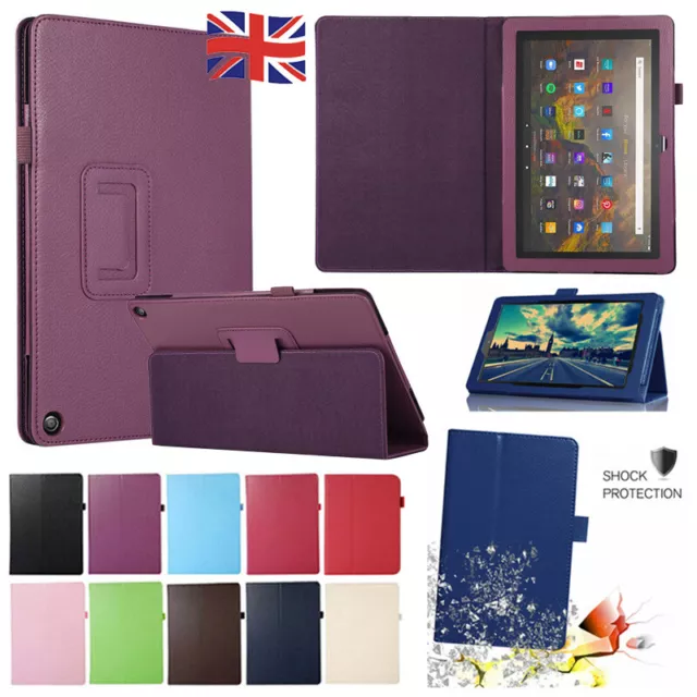 Shockproof Leather Stand Case Cover For Amazon Fire HD 10 2023 13th Gen Tablet