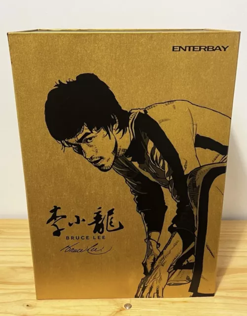 Enterbay Bruce Lee Game of Death 1/6 Scale Deluxe Limited Edition Figure Rare