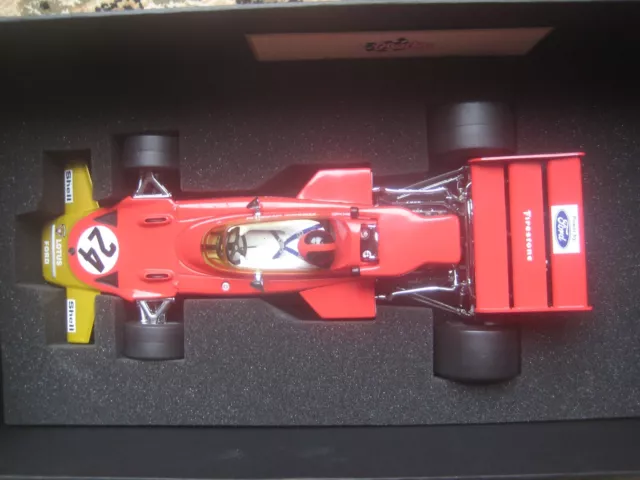 Quartzo 1/18 Lotus 72C #24 Fittipaldi 1970 Us Gp Winner