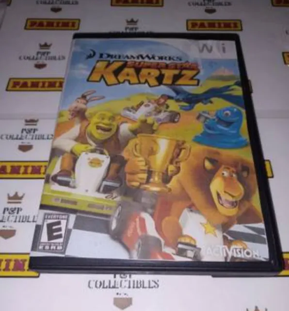 DreamWorks Super Star Kartz (Nintendo Wii, 2011) Racing Game