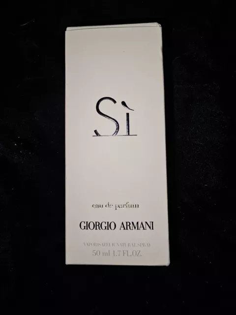 BNIB Giorgio Armani 'Si" Eau De Parfum 50ml