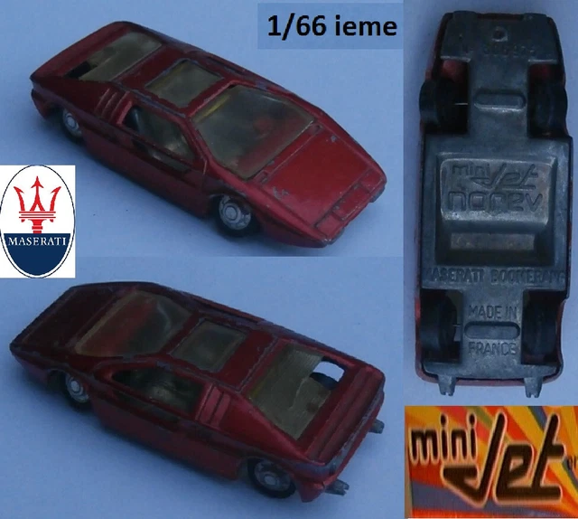 Renault 12 et maserati mini jet Norev rare - Collection
