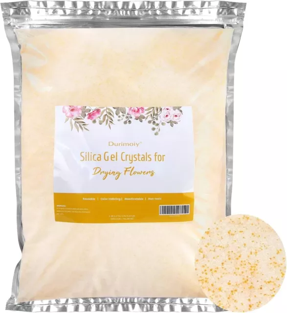 Premium Flower Drying Silica Gel Sand Crystal White and Blue