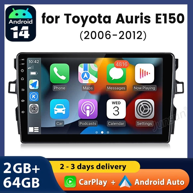 4G 64G Android 13 Carplay Car Stereo Radio For Toyota Corolla 2009-2013 GPS Navi