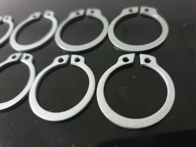 10x Sicherung Ring Sicherungsring DIN 471 für Welle 18 x 1,2 mm Stahl verzinkt 2