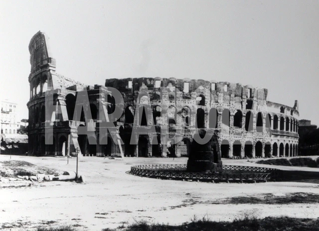 Foto Vintage Roma il Colosseo anni 80 stampa 24x18 cm