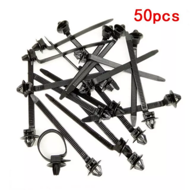 Clips de fixation pour attache de câble en nylon CYX 50 pièces pour solution d