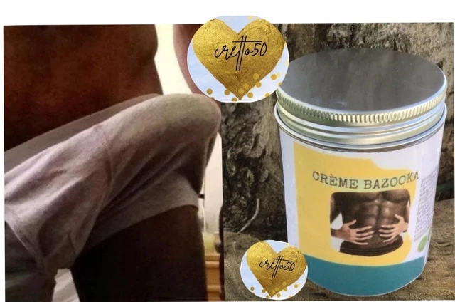 Beurre Crème Bazooka 3 En 1 - Élargissement Pénis - 2 Pots De 60 G - Neuf 100% Naturel