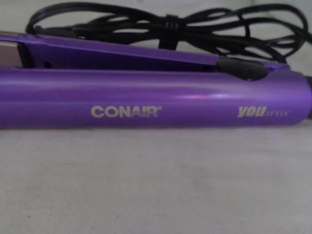 Conair You Style Straightener-PURPLE-USED COLOR 3