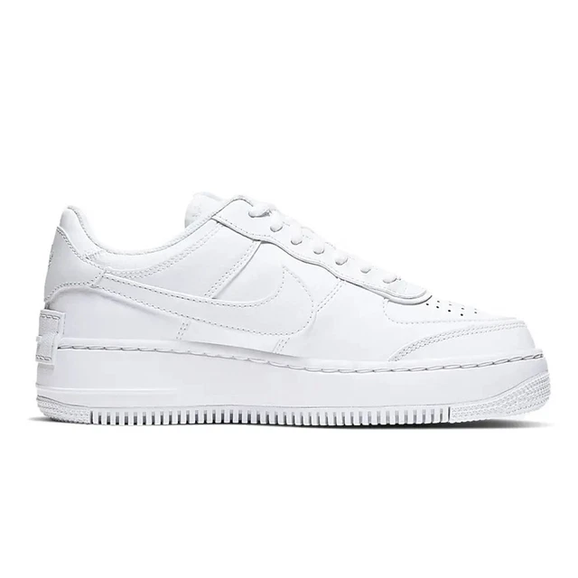 Scarpe Nike air force shadow donna ragazza platform zeppa bianco CI0919 100