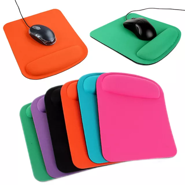 Gel Wrist Rest Support Game Mouse Mice Mat Pad for Computer PC Laptop Anti Slip