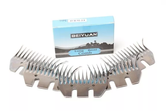 BEIYUAN Box of 5 x Shearing Combs Blade Clipper Shearing Sheep Goat Alpaca