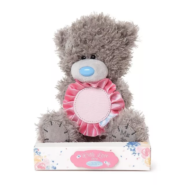 Me to You 7" Personalise Rosette with Stickers Mum Nan Mam Grandma Tatty Teddy