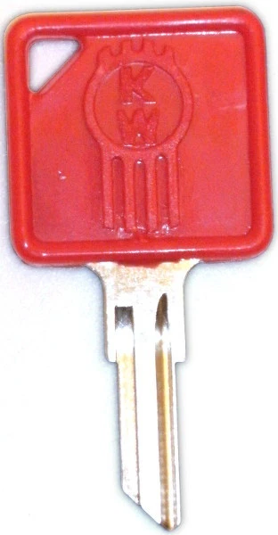 BLANK KENWORTH KEY - Cab Door Lock - Red $30.00 - PicClick AU