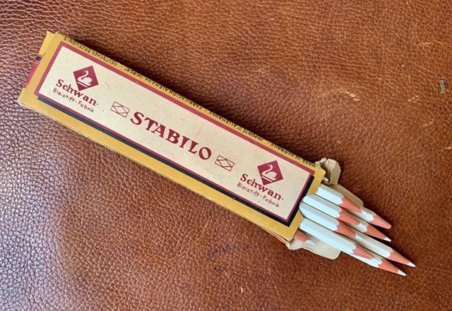 SCHWAN Stabilo 8752 Boîte de 12 crayons blancs Fabriqué en Allemagne